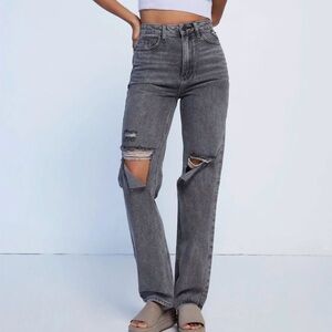 Pacsun Woman’s Grey Mom Jean